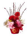 CNY Auspicious Blessings (Everlasting Flowers)