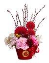 CNY Auspicious Blessings (Everlasting Flowers)
