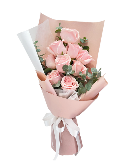 Ethereal Sweet Pink Tall  Bouquet