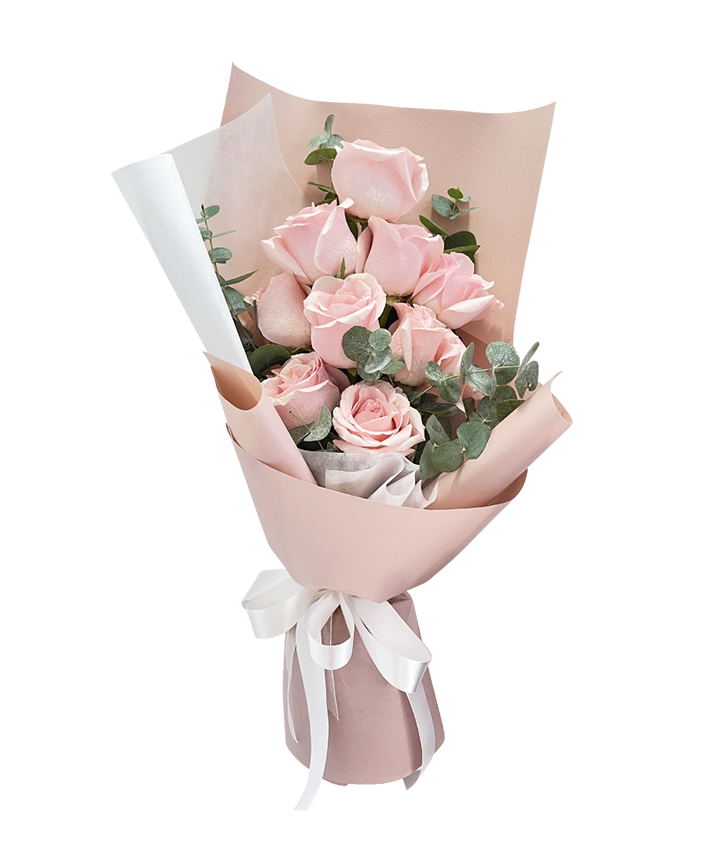 Ethereal Sweet Pink Tall  Bouquet