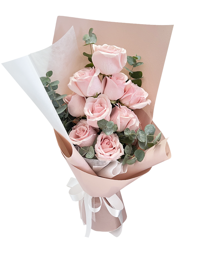 Ethereal Sweet Pink Tall  Bouquet
