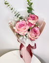 I Love You I 3 Ombre Red Rose Bouquet