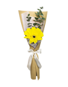 Single Bloom Yellow Gerbera Bouquet