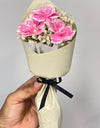 Petite Pink Carnations Mini Bouquet