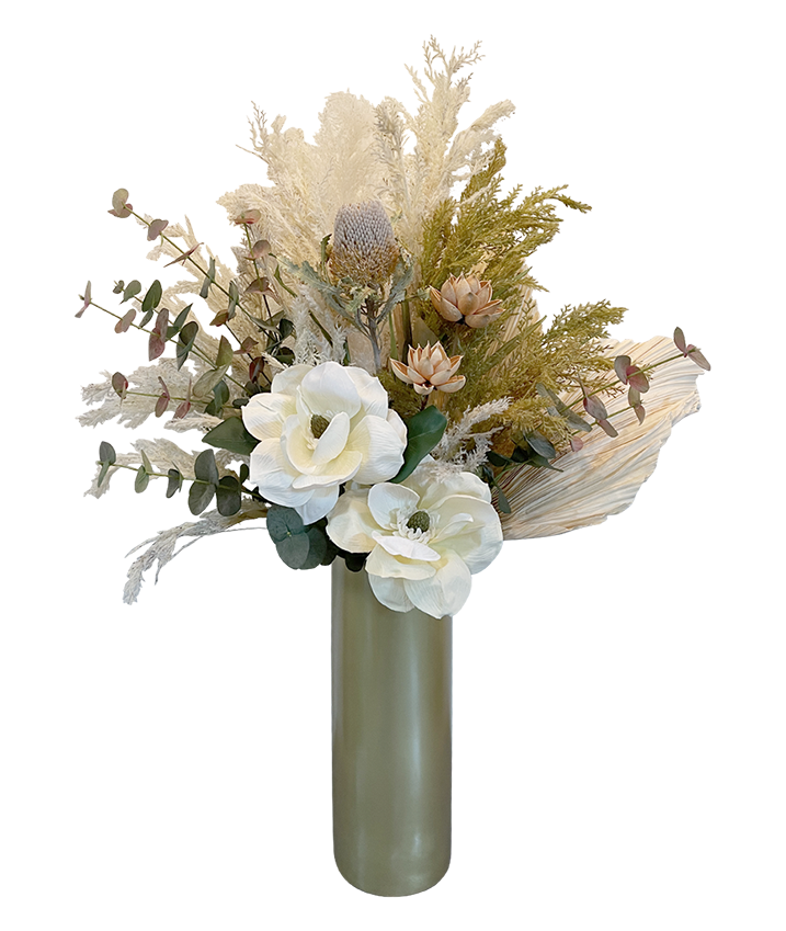 Golden Rustic Splendour Tall Reception Display