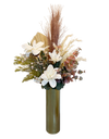 Golden Rustic Splendour Tall Concierge Display I Terra Cotta Gold