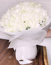 99 White Roses | Forever Love Grand Bouquet