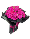 Deeply Yours Fuchsia Pink Spray Rose Bouquet