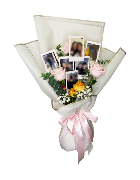 Snapshots of Us Polaroid Bouquet