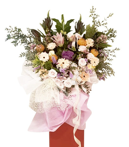 Prosperity Blooms I Congratulatory Flower Stand,