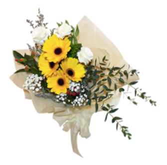 Pastel Yellow Gerbera Bouquet