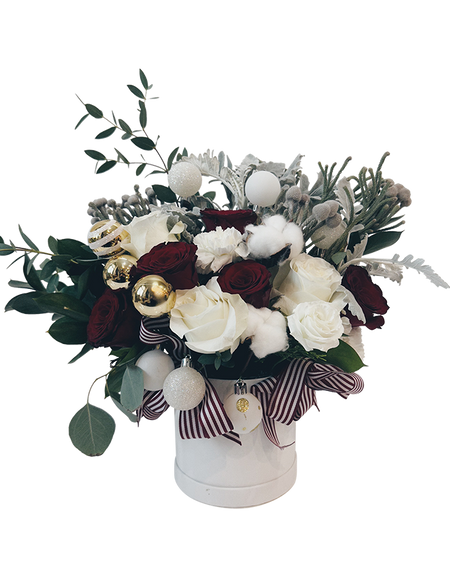 Holiday Elegance in Red and White