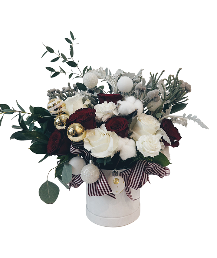 Holiday Elegance in Red and White