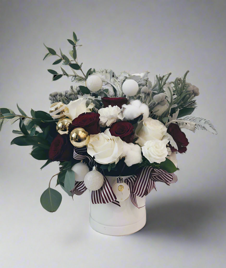 Holiday Elegance in Red and White