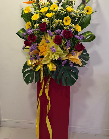 Rising Sun I Congratulatory Flower Stand