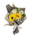 Twin Sunflower Rocher Bouquet