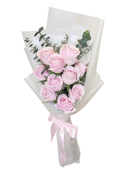 Delicate Pink Rose Bouquet