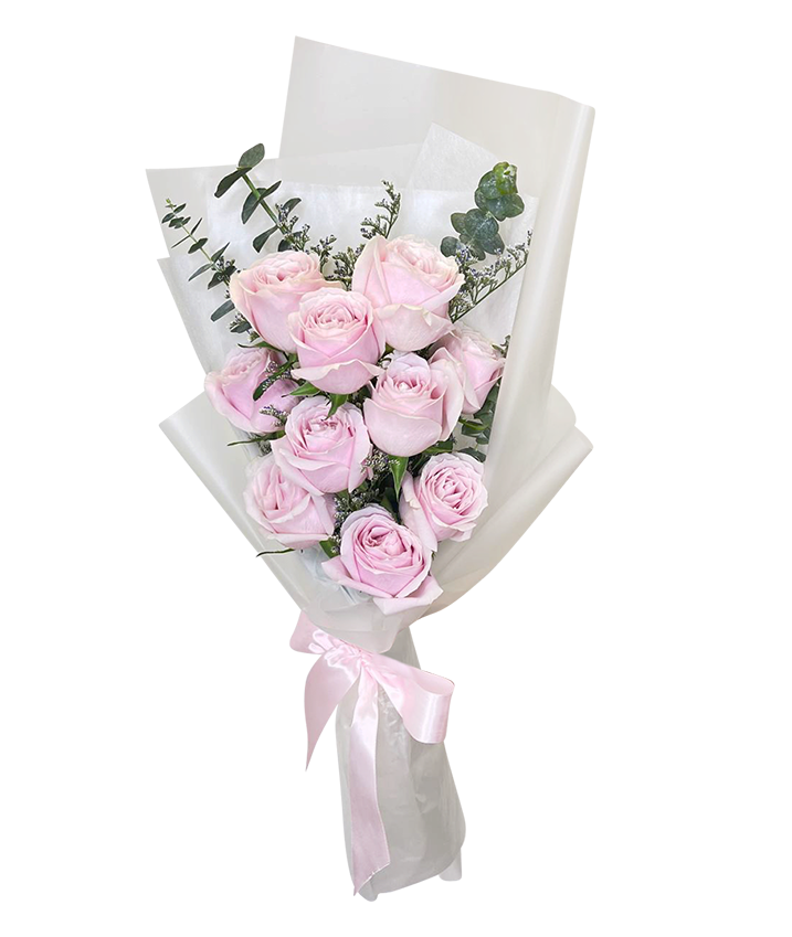 Delicate Pink Rose Bouquet