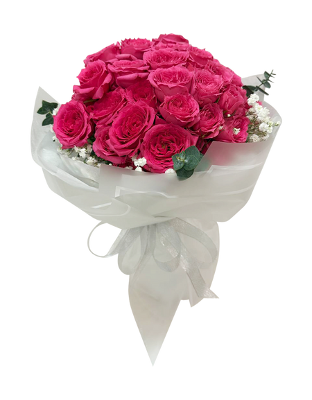 99 Miniature Hot Pink Roses | Endlessly Yours