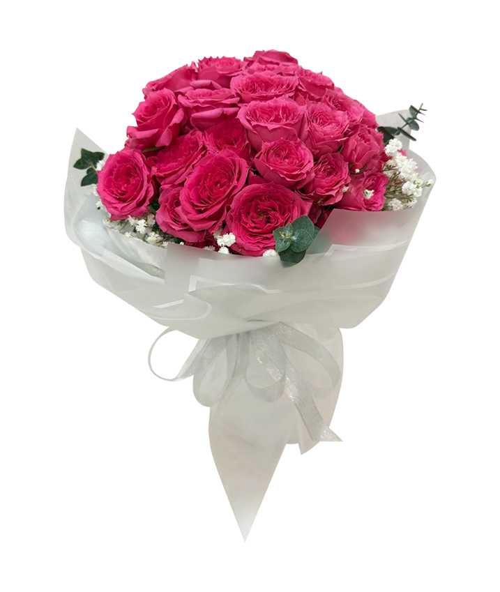 99 Miniature Hot Pink Roses | Endlessly Yours