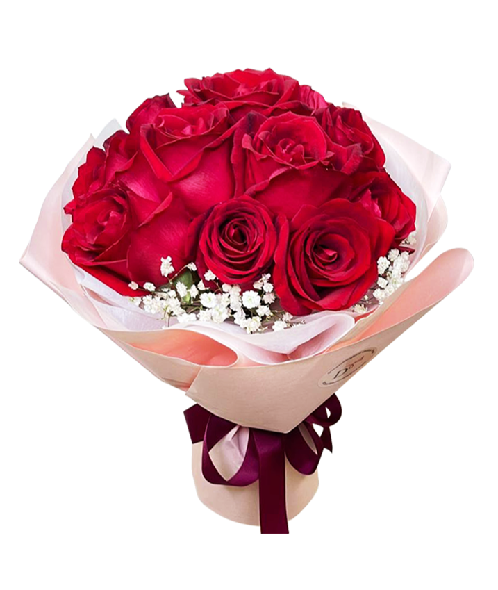 Sweet Eternal Red Love bouqet