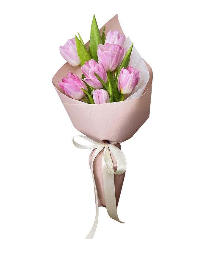 Pink Tulip Bouquet