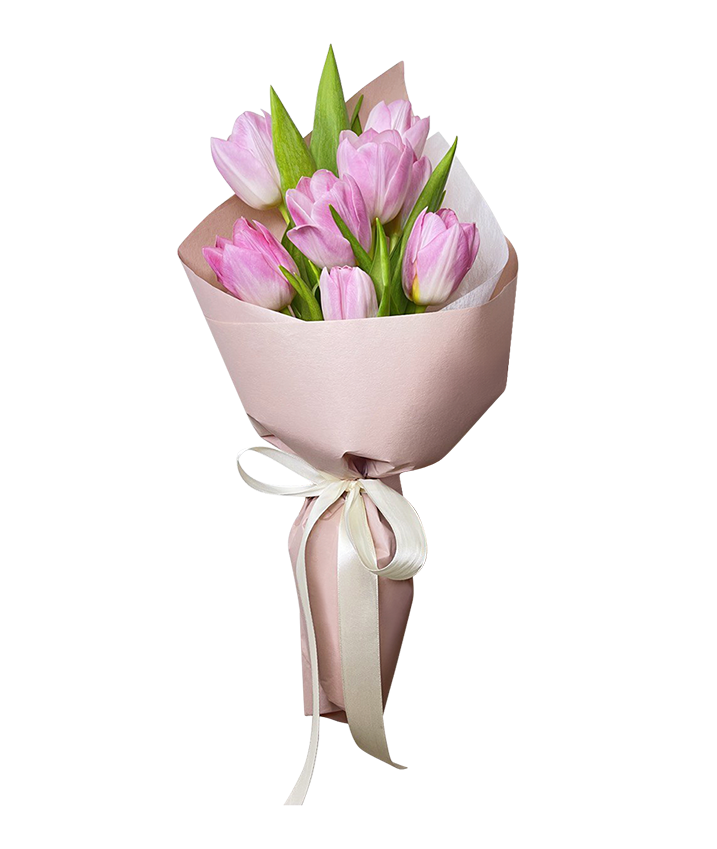 Pink Tulip Bouquet