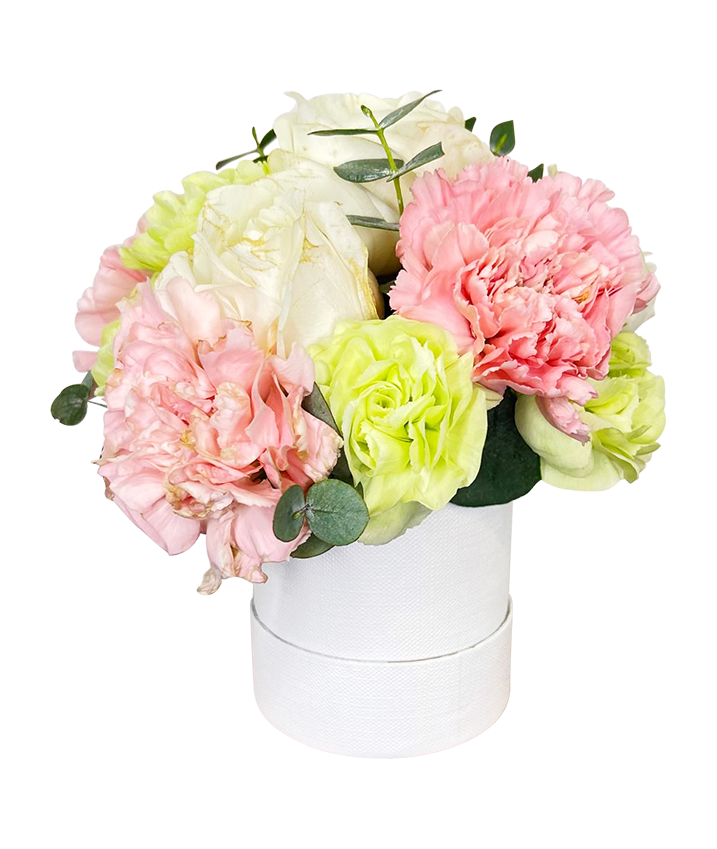 Palm-Sized Soft Pastel Mini Bloom Box