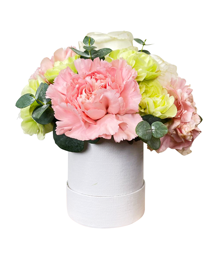 Palm-Sized Soft Pastel Mini Bloom Box