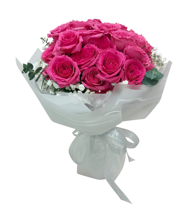 99 Miniature Hot Pink Roses | Endlessly Yours