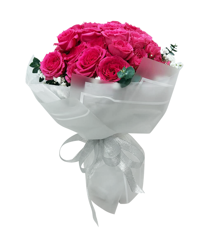 99 Miniature Hot Pink Roses | Endlessly Yours