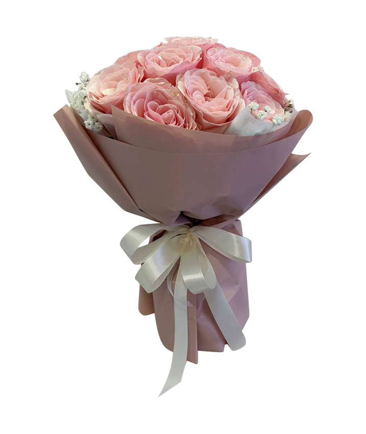 Pastel Pink Rose Bouquet