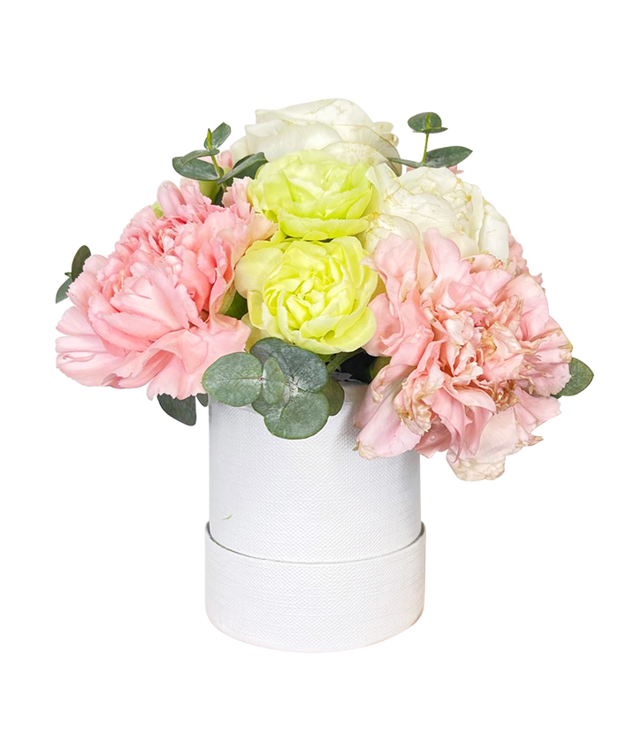 Palm-Sized Soft Pastel Mini Bloom Box