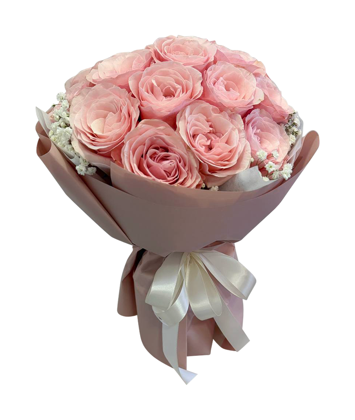 Pastel Pink Rose Bouquet