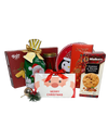 Santa's Snack Basket in White