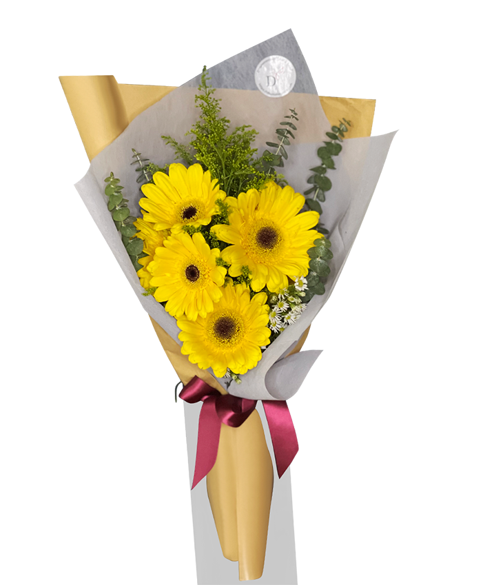Yellow Gerbera Bouquet