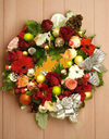 Christmas Wreath ( Fresh Flowers )