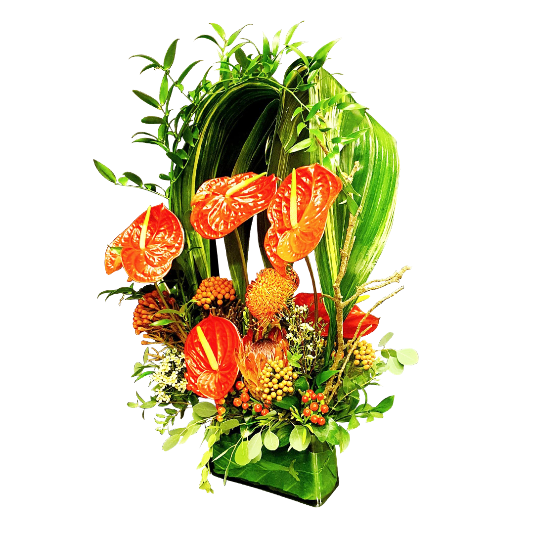 Red Flamingo Tropical Wonderland (Large)