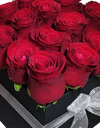 Bloom Box with Red Roses I Deluxe
