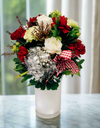 Yuletide Elegance Table Top Arrangement