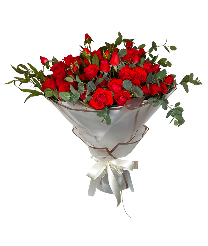 Micro Red Roses 99 Miniature Red Roses I Love Forever Contemporary Style – D ...
