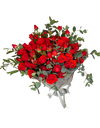 99 Miniature Red Roses I Love Forever (Contemporary Style)