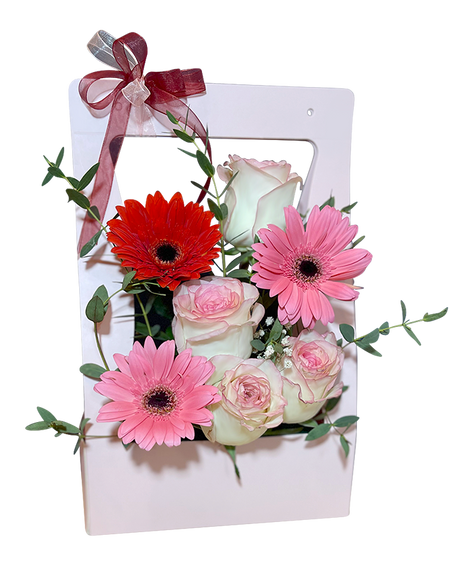 Pink Delight Window Bloom Bag