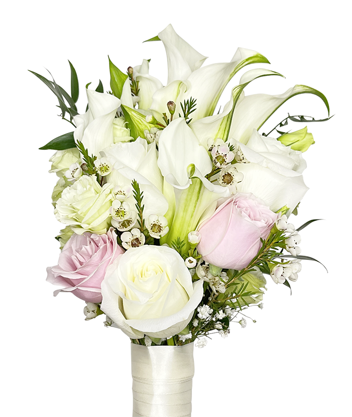Calla Lilies Bridal Hand Tied Bouquet