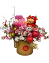 CNY/Bountiful Harvest 丰富美满 (Artificial silk flowers)