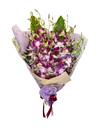 Exotic Deluxe Purple Mokara ( Purple Orchid Bouquet )