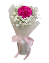 Fuschia Pink Carnation Mini Bouquet