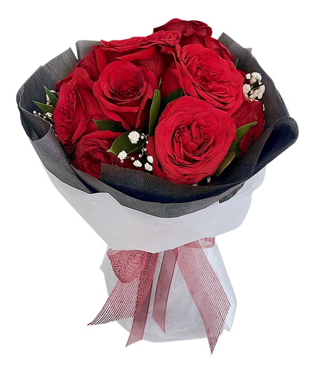 Passionate Red Rose Bouquet