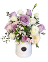 Liliac White Bloom Box
