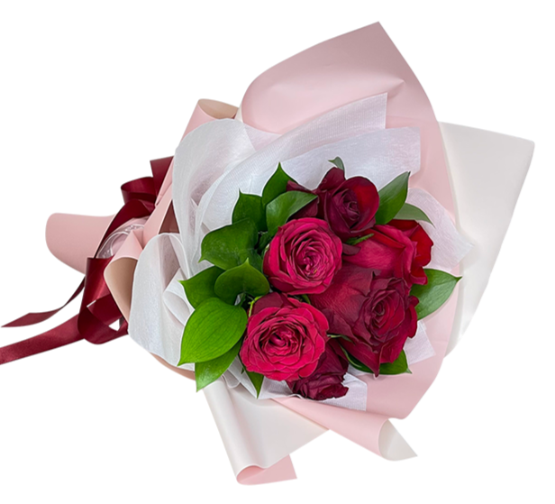 Lovely Red Rose Bouquet